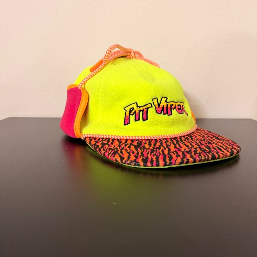 Pit Viper Fleece Neon Cap
